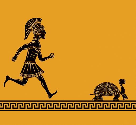 Aún, la tortuga y Aquiles